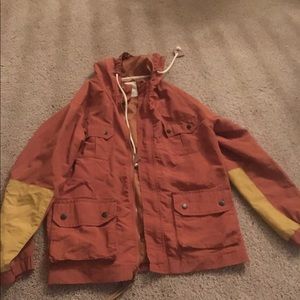 Koto Orange Rain Coat